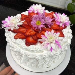 Clásica de vainilla con merengue italiano